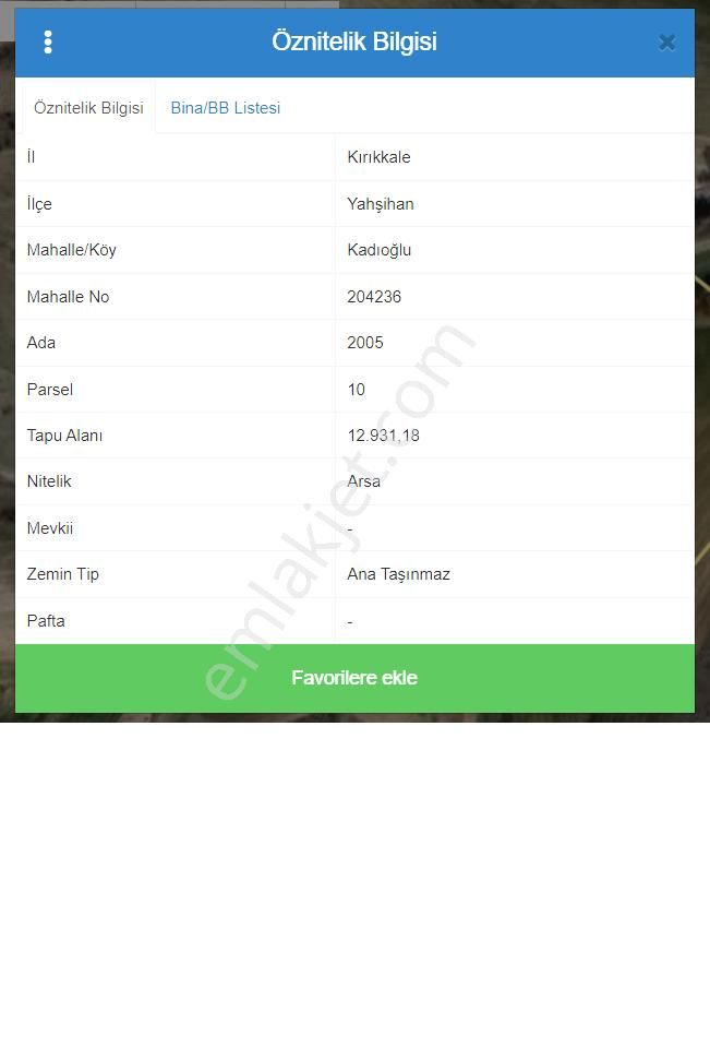 Kırıkkale'de 10 Kat İmarlı 18 Dairelik Kaçmaz Arsa Hissesi - Görsel 6