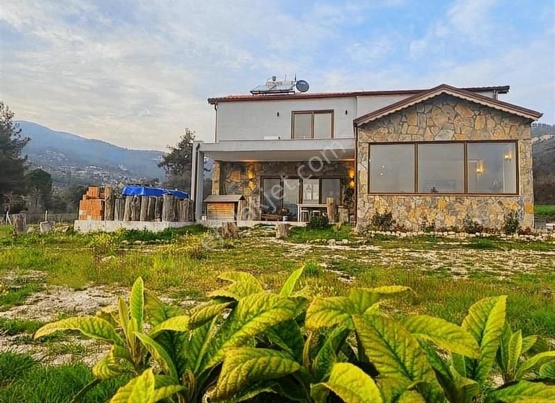 Kaş Kızılağaç Satılık Müstakil Ev 3046 M2 Arazide Modern Yapılı Aboneliği Olan Müstakil Dubleks