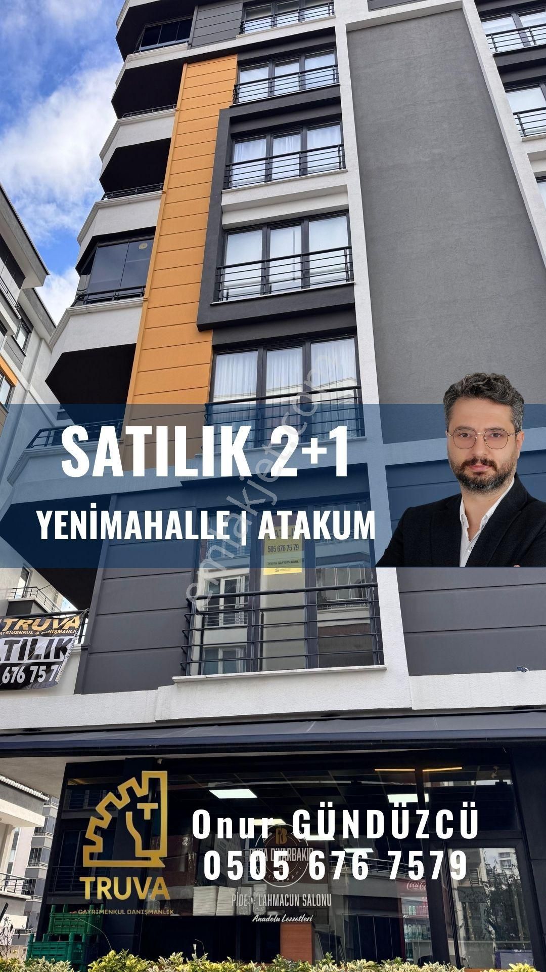 Atakum Yenimahalle Satılık Daire Truva'dan Yenimahalle'de Salon Mutfak Ayrı Geniş 2+1 Daire