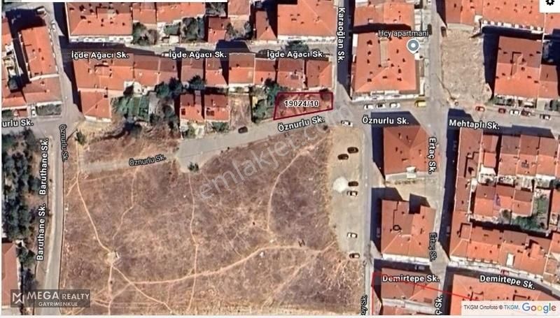 Odunpazarı Göztepe Satılık Konut İmarlı Mega Realty'den Göztepe'de Köşe Başı 209 M2 Satılık Arsa