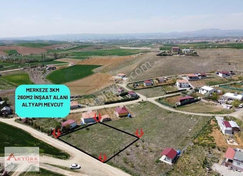 Akyurt Kızık Satılık Villa İmarlı /aktürk Emlaktan\630m2 Tek Tapu Villa İmarlı Fırsat Arsa