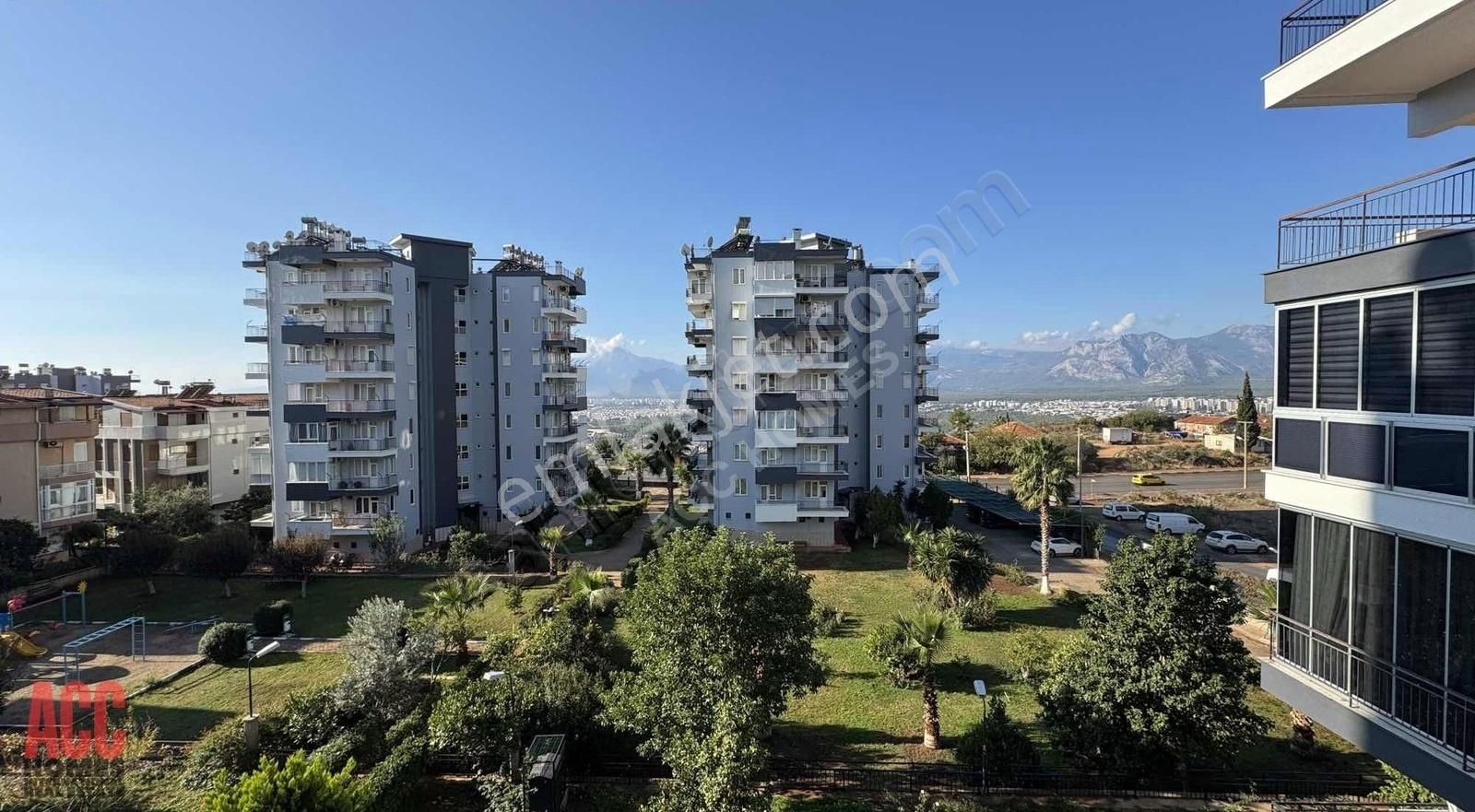 Kepez Çankaya Kiralık Daire Acc Homes'tan Doğalgazlı Manzaralı 3+1 Geniş Daire