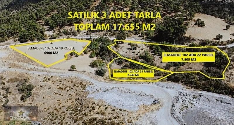 Kınık Elmadere Satılık Tarla ^^tanberk Den Satılık Tarla 17.654 M2 Maden Sahası İçinde^^