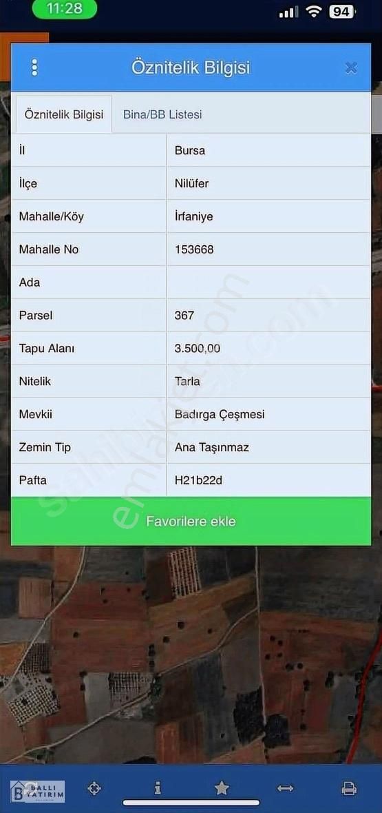 Ballı'dan İrfaniye'de Çift Yola Cepheli Satılık Fırsat Tarla - Görsel 5