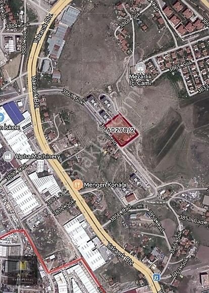 Yenimahalle Kuzey Yıldızı Satılık Konut İmarlı Alp Gayrimenkul'den Yakacık'da 160 M2 Konut İmarlı Arsa Acill