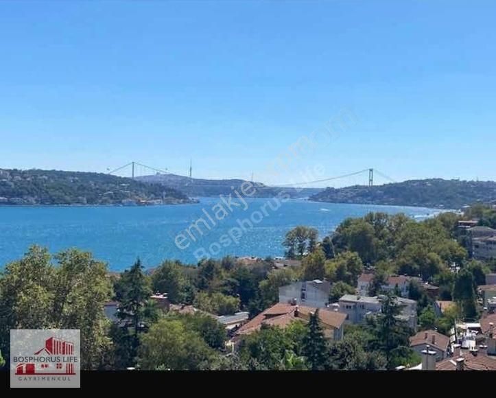 Sarıyer Yeniköy Kiralık Daire House With Panoramic Bosphorus View And Terrace