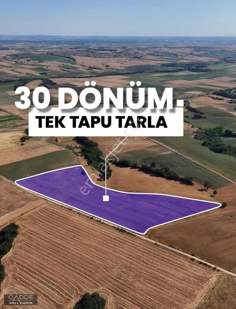 Uzunköprü Kırcasalih Bld. (Cumhuriyet) Satılık Tarla Uzunköprü Kırcasalih'de 33.000m2 Çiftlik Yapımına Uygun Arazi.!