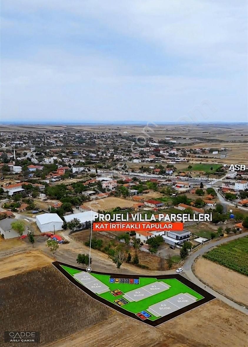 Ergene Karamehmet Satılık Villa İmarlı Tekirdağ Ergene Karamehmet 350m2 Villa İmarlı Arsa