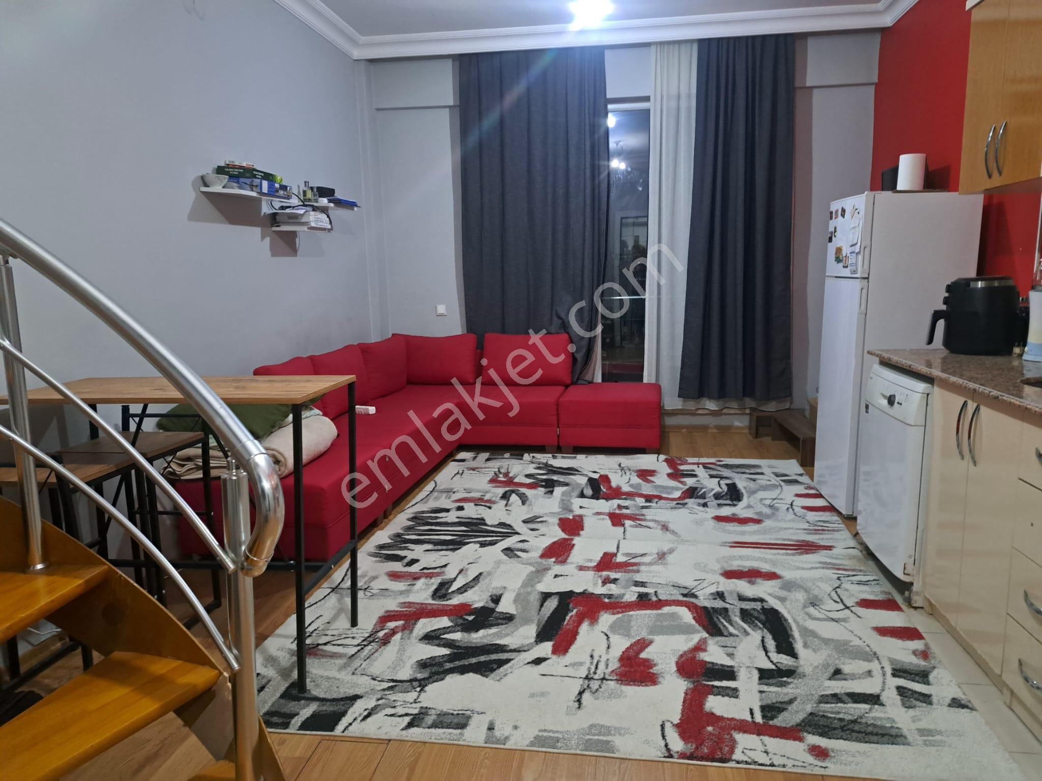 Selçuklu Yazır Satılık Daire Selçuklu Emlak İnşaattan Yazır Mah. Full Eşyalı Yukarı Dublex 1+1 Satılık Arakat Daire