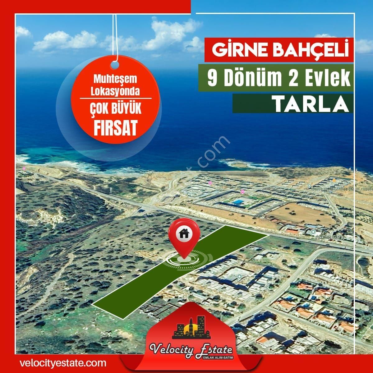 Girne Bahçeli Köyü Satılık Tarla Kktc Girne Bahçeli Bölgesinde Muhteşem Lokasyonda Satılık Tarla