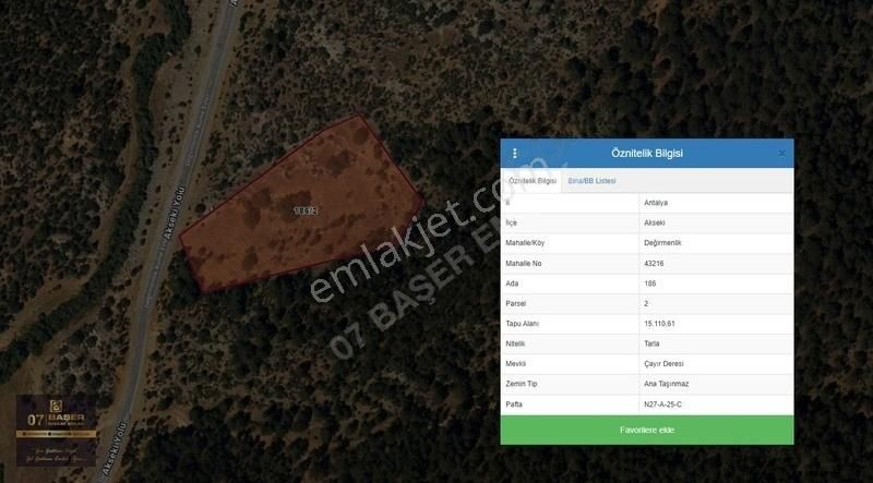 Antalya Beyşehir Yoluna Sıfır Satılık 15.110 M2 Arazi - Görsel 3