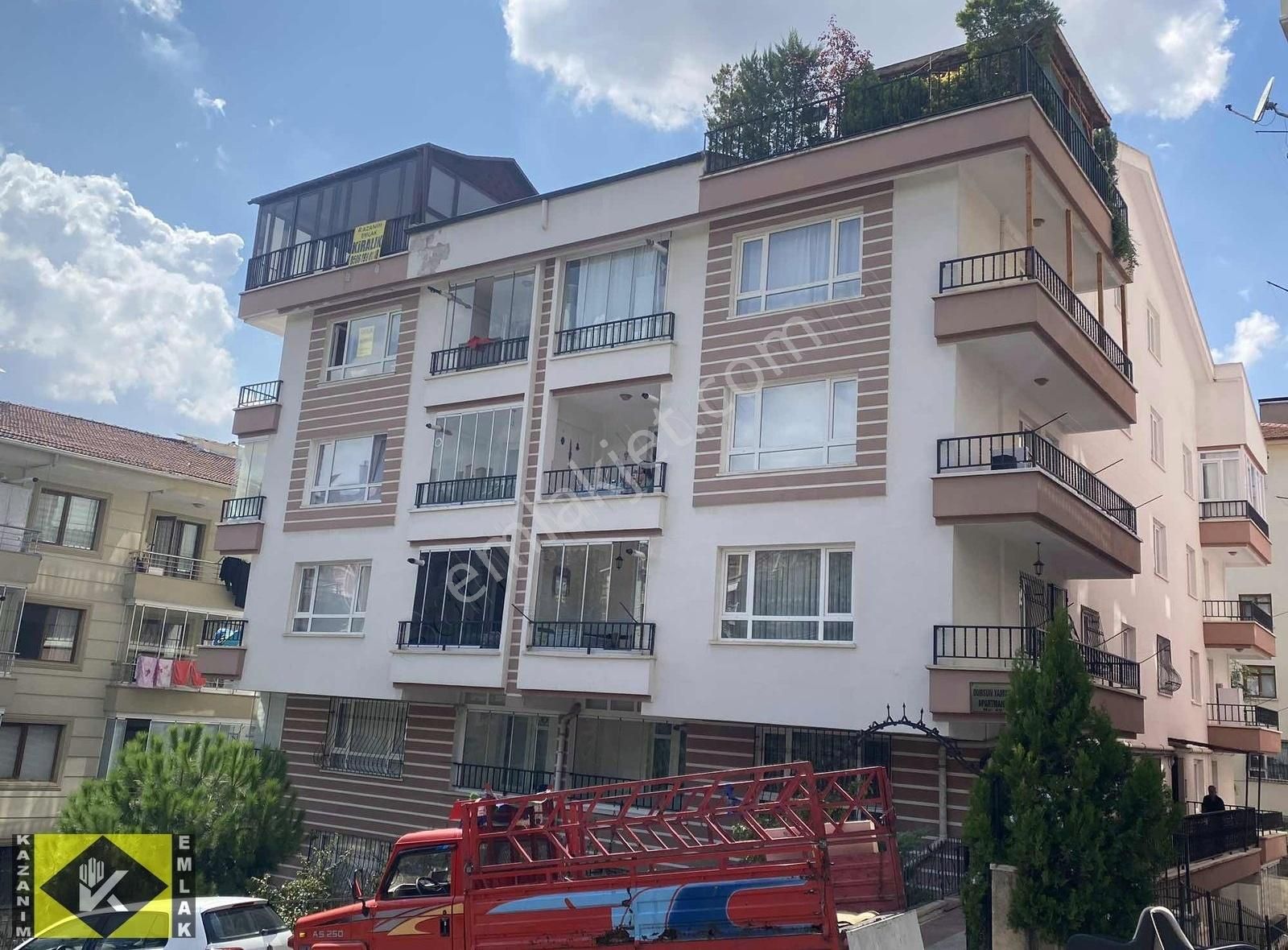 Keçiören İncirli Kiralık Daire Asansörlü Kapalı Teraslı 5+1 Temiz Yapılı Dubleks Daire