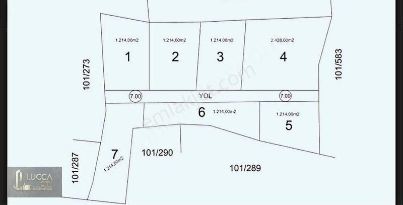 Vize Akpınar Köyü Satılık Tarla Kırklareli Vize Akpınar Köyü Satılık Yatırımlık 2.428 M2 Tarla