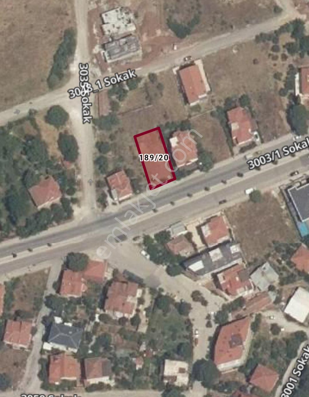 Merkezefendi Hallaçlar Satılık Konut İmarlı Denizli Hallaçlar'da 407m2 Cadde Üzeri Satılık Arsa