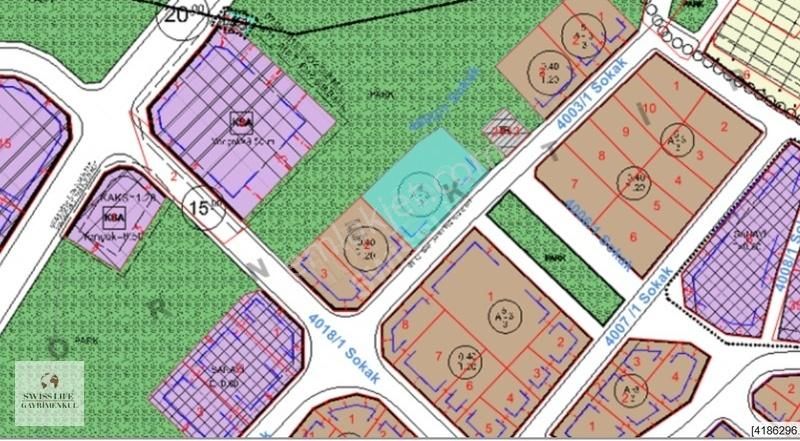 Merkezefendi Gümüşçay Satılık Konut İmarlı Swıss Lıfe'dan Gümüşçay'da 1632 M² Satılık Konut Arsası