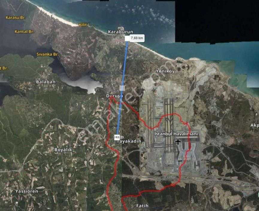 Arnavutköy'de Yatırımlık! 8.056 M2 Yatırım Fırsatı. Satılık Tarla & Arsa. - Görsel 17