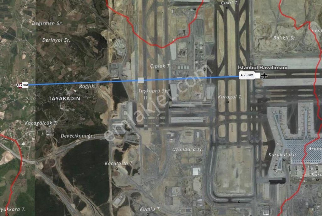 Arnavutköy'de Yatırımlık! 8.056 M2 Yatırım Fırsatı. Satılık Tarla & Arsa. - Görsel 5