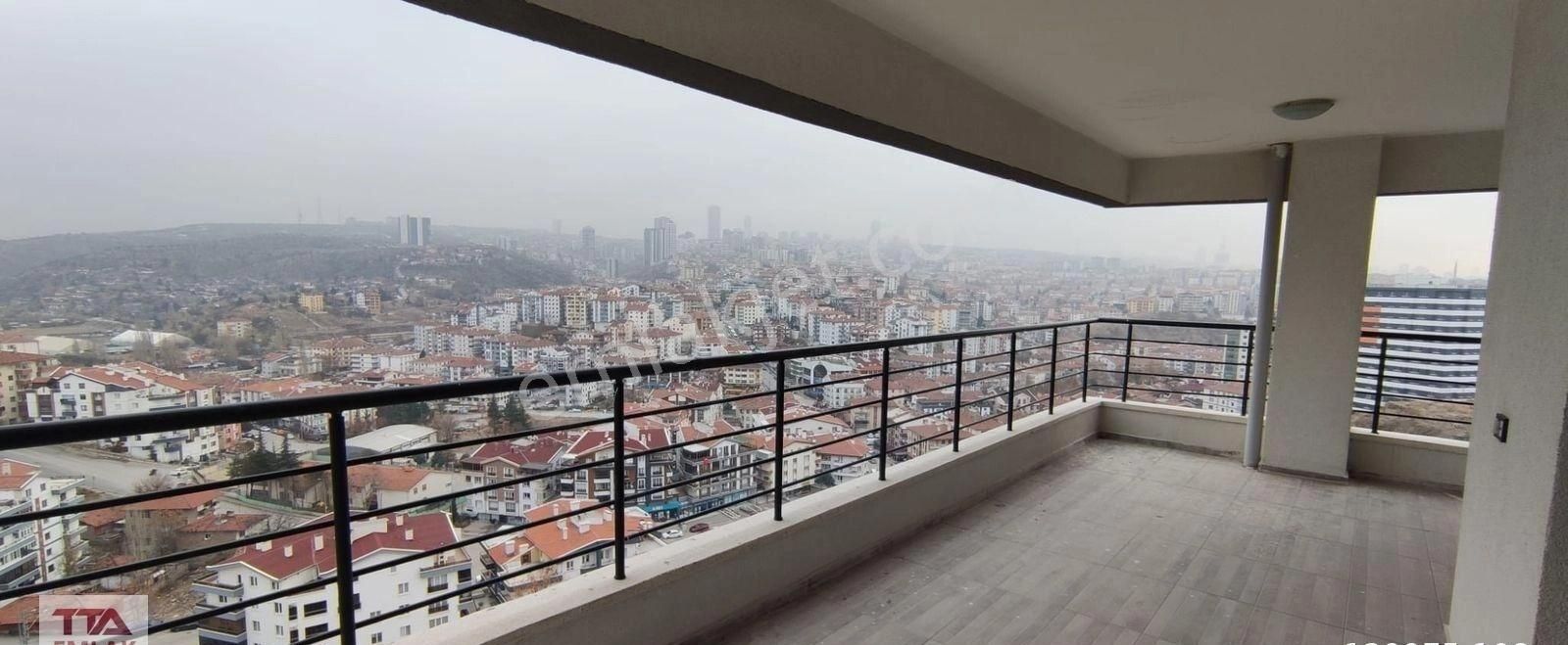 Mamak Türközü Mahallesinde Narin Evler Sitesi 3+1 Satılık Daire Manzaralı Güney Cepe