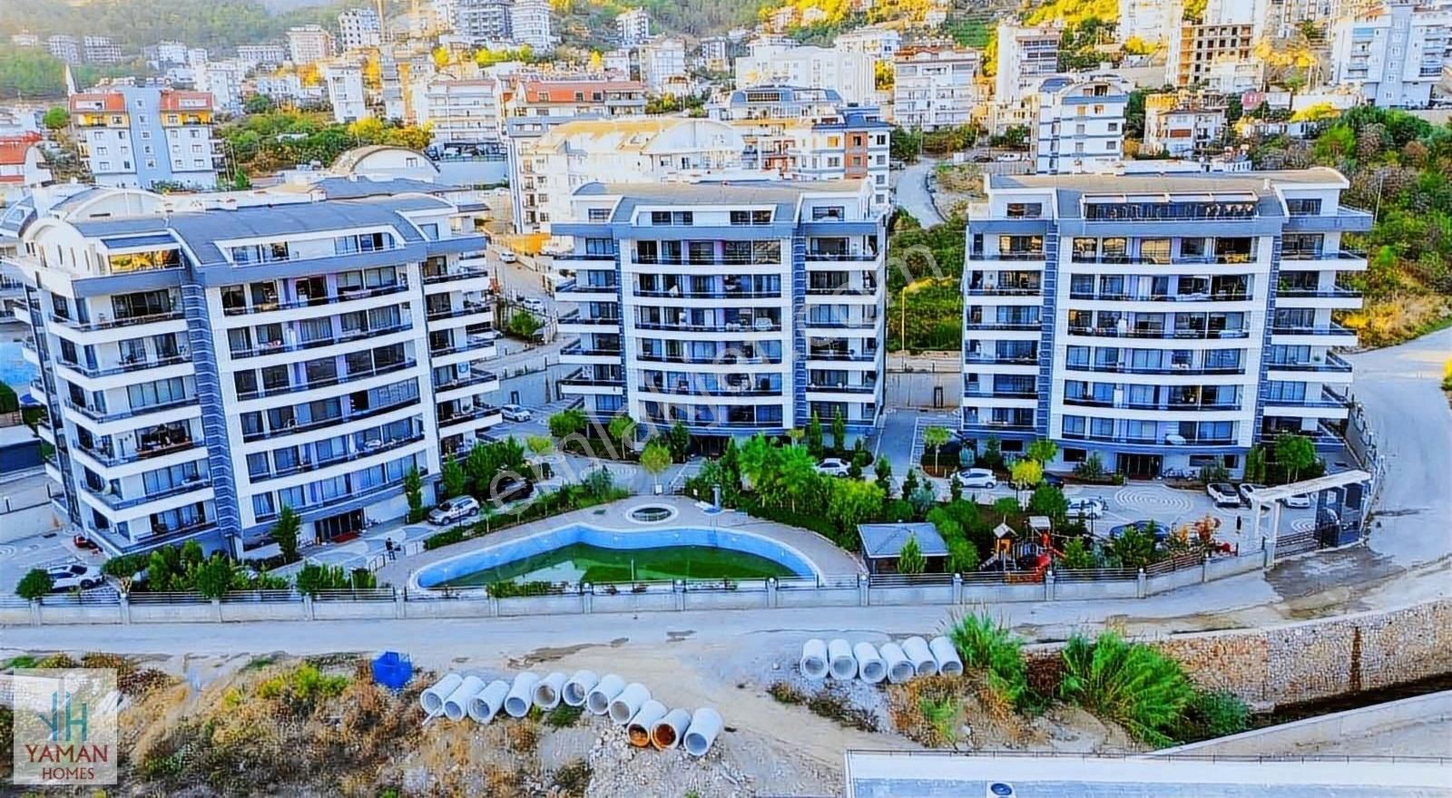 Alanya Oba Satılık Daire Alanya Obada Lüx Site İçerisinde Çok Geniş 3+1 Daire