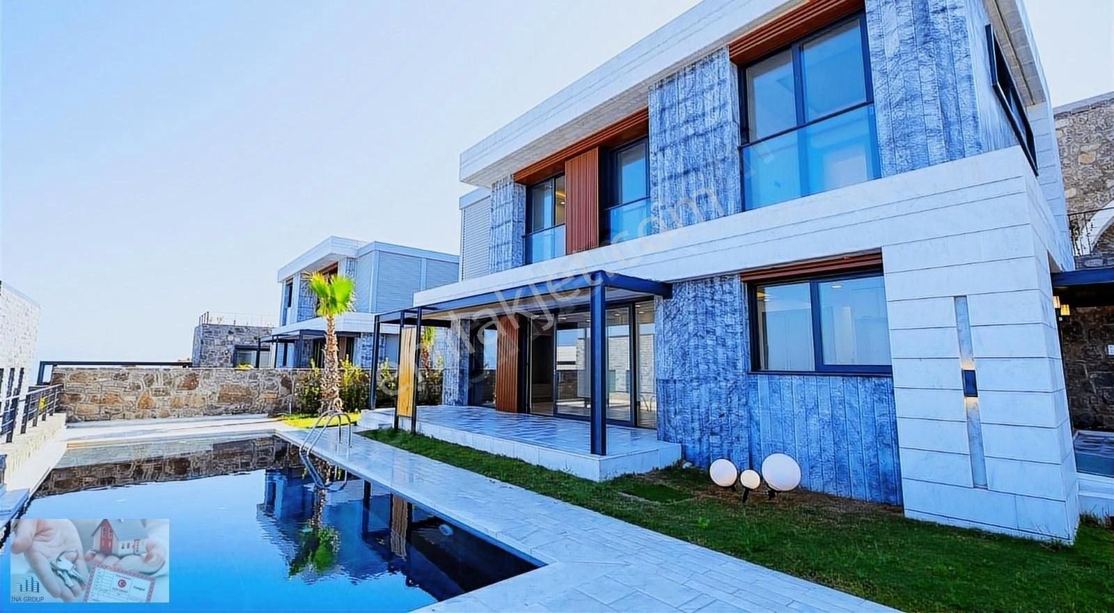 Bodrum Gündoğan Satılık Villa Bodrum Yalıkavak Full Deniz Manzaralı Havuzlu Satılık Villa