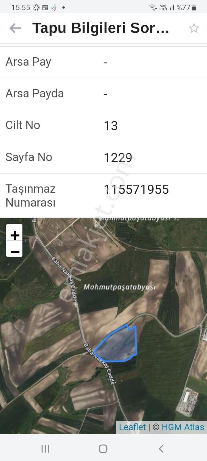 Arı Emlaktan Satılık Müstakil Tarla - Görsel 2