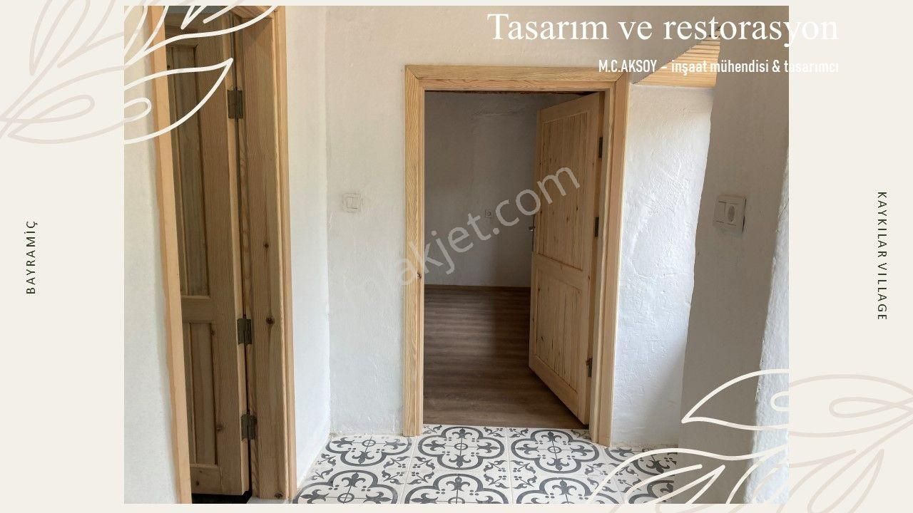 Çanakkale Bayramiç Kaykılar Köyü 513 M2 Bahçeli Müstakil Taş Ev - Görsel 32