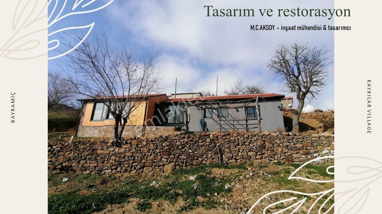 Çanakkale Bayramiç Kaykılar Köyü 513 M2 Bahçeli Müstakil Taş Ev - Görsel 22