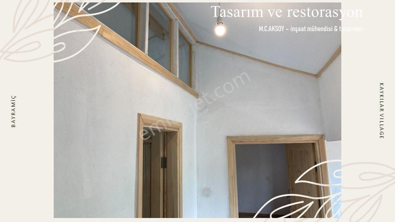 Çanakkale Bayramiç Kaykılar Köyü 513 M2 Bahçeli Müstakil Taş Ev - Görsel 34