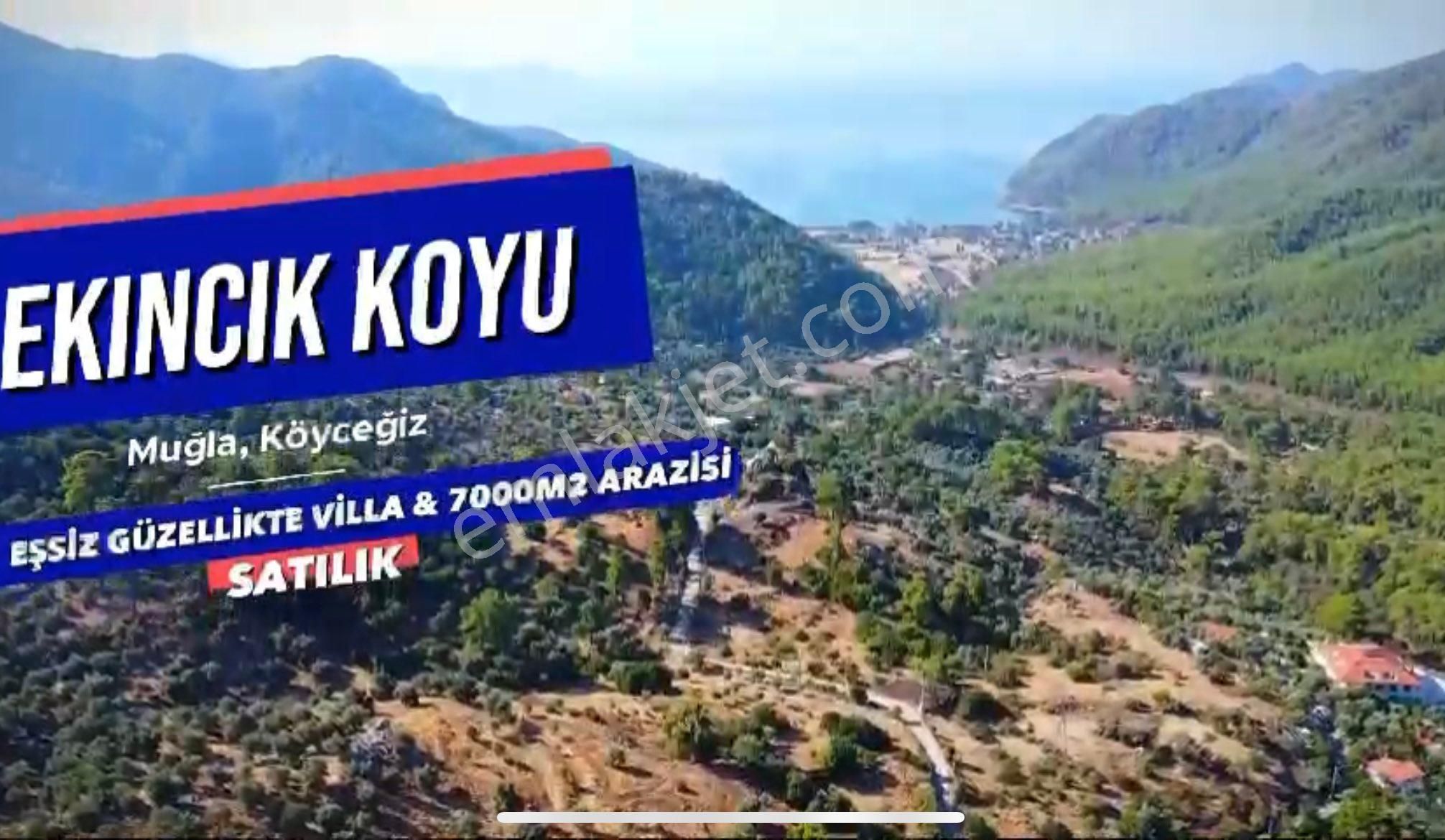 Köyceğiz Ekincik Satılık Arazi Deniz Emlaktan 7 Dönüm Arazi