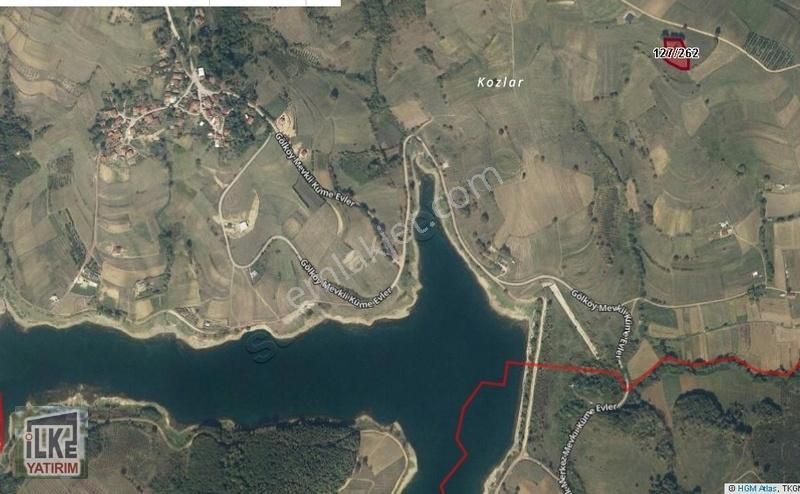 Kandıra Kaymaz Erikli Satılık Konut İmarlı Kandıra Ana Asfalta 7km, Göl Manzara Yola1 Parsel İmarlı Arsa