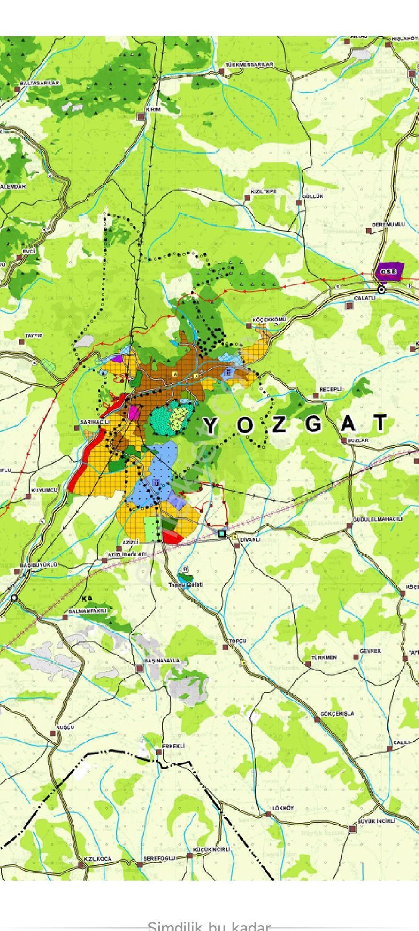 Yozgat Merkez Divanlı Satılık Tarla Yatırımlık İmara Yakın Bölgede 18 Dönüm