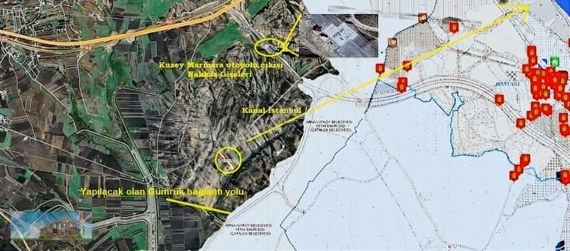 Çatalça Nakkaş Bölgesinde Yatırımlık Fırsat Arazi - Görsel 2