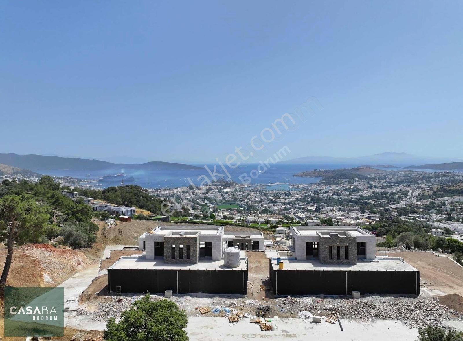 Bodrum Merkez Sıfır Projeden Satılık Ful Deniz Manzaralı Villa - Görsel 7