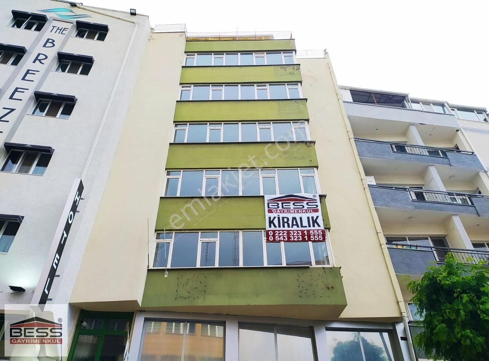 Odunpazarı Vişnelik Kiralık Dükkan & Mağaza Bess'den Şehir Merkezinde Komple Kiralık ( İşyeri + Ofis )