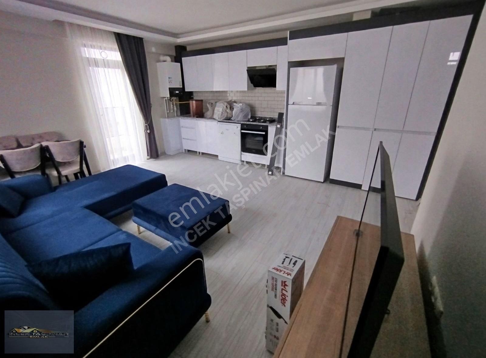 Gölbaşı Taşpınar Kiralık Daire İncek Taşpınar Emlak'tan Eşyalı 1+1 Kiralık Lüx Daire