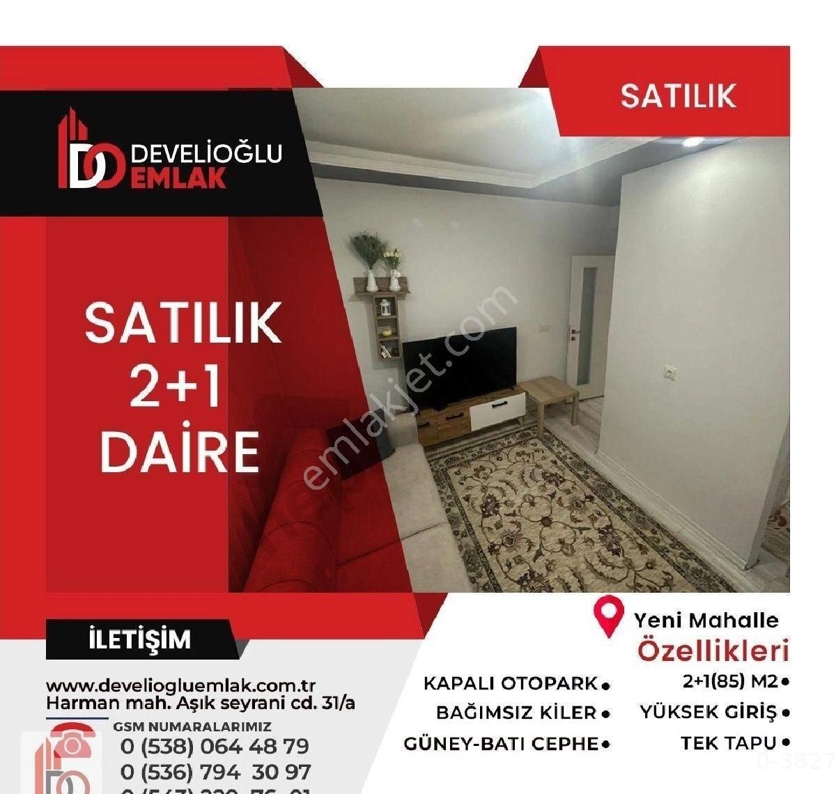 Develi Reşadiye Satılık Daire Develioğlu Emlak--reşadiye Mahallesi Satılık Lüx 2+1