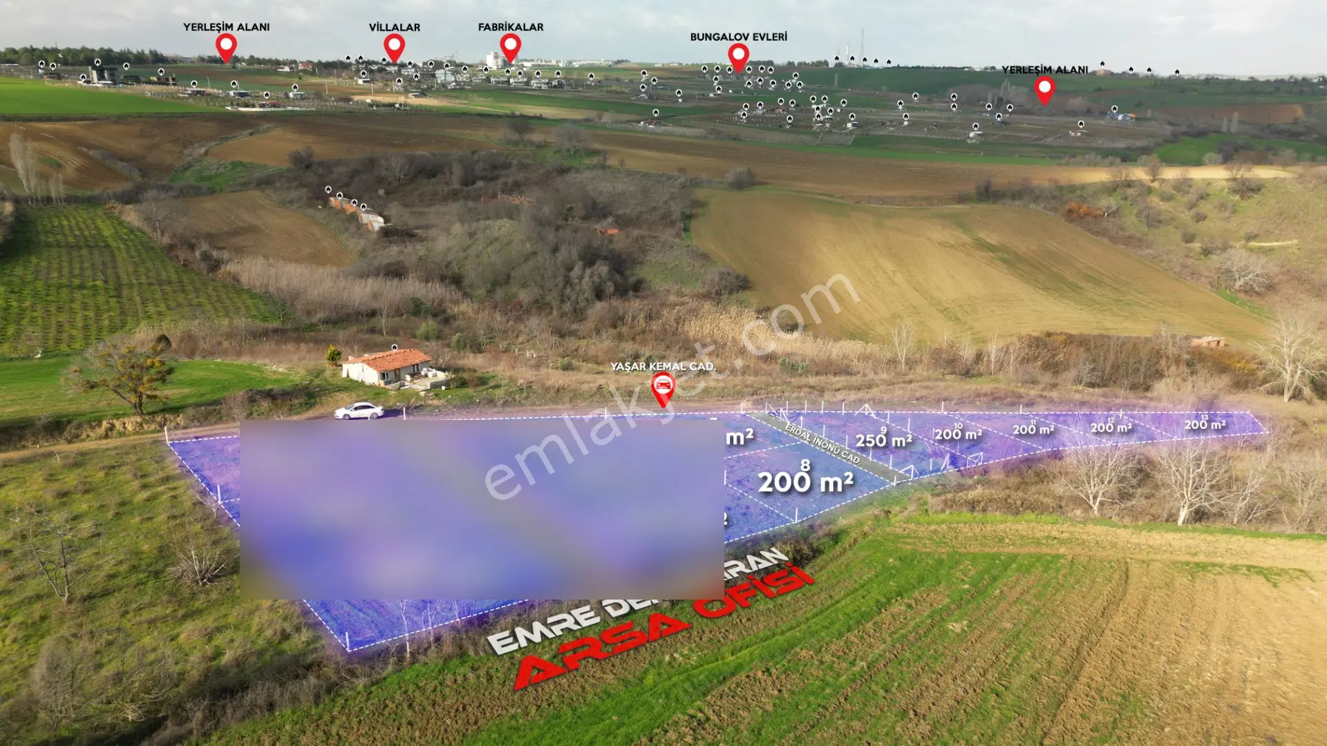 Tekirdağ Süleymanpaşa'da 200m² Satılık İmarlı Arsalar - Görsel 2