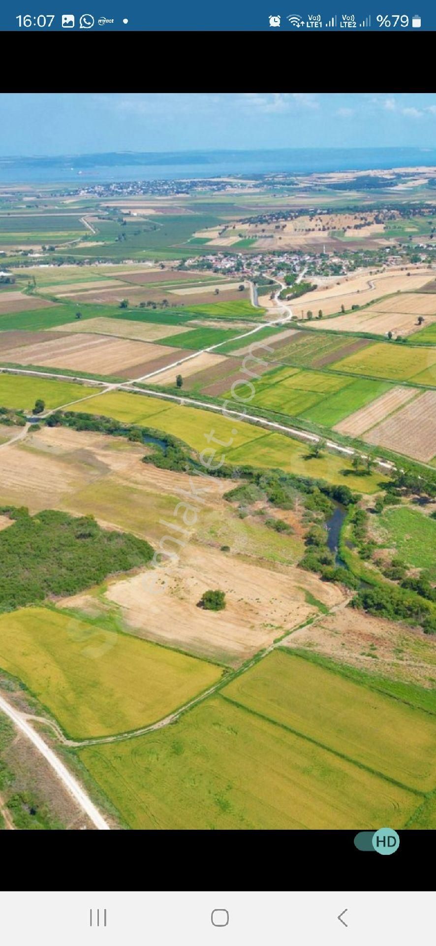 Çanakkale Merkez Kalafat Köyü Satılık Tarla Çanakkale Merkez Kalafat Köyünde 2000 M2 Satılık Hisse