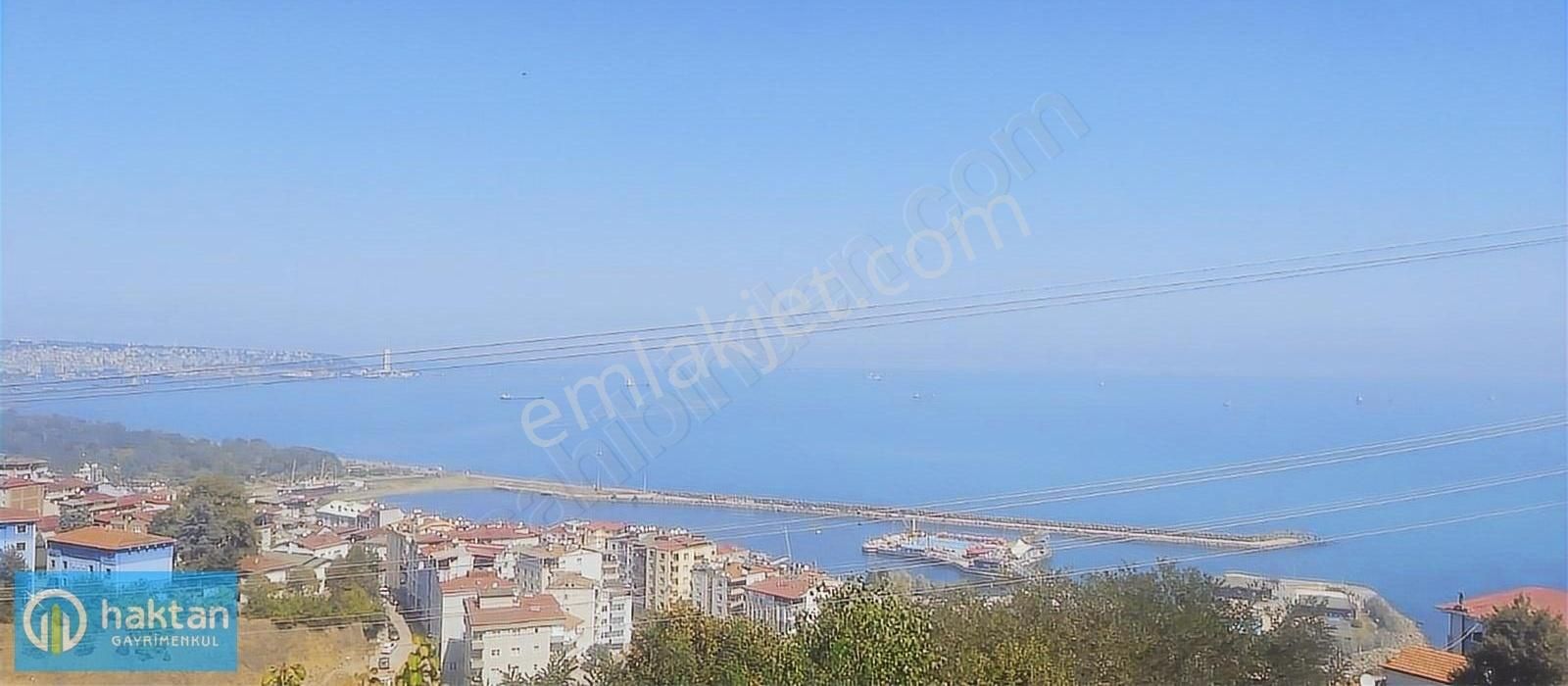 Canik Toptepe Satılık Müstakil Ev Samsun Canik'te Full Manzaralı Satılık 645m2 Arsa Ve Müstakil Ev