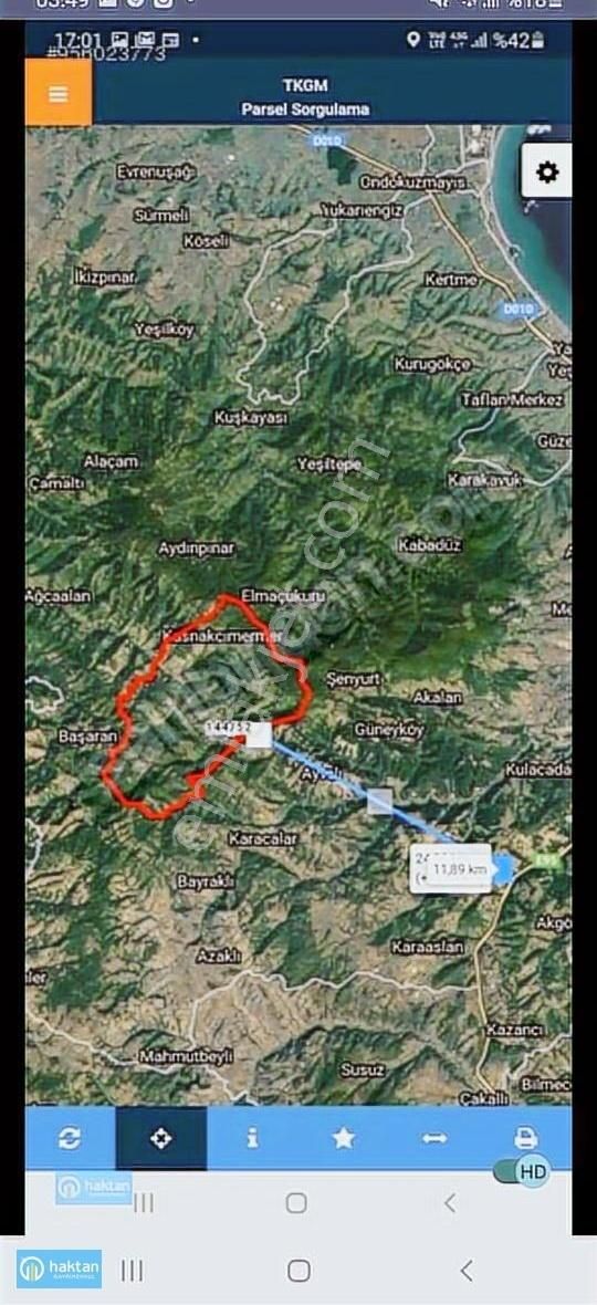 Samsun Atakum Kasnakcımermer 85.000 M2 Satılık Arazi Tarla - Görsel 4