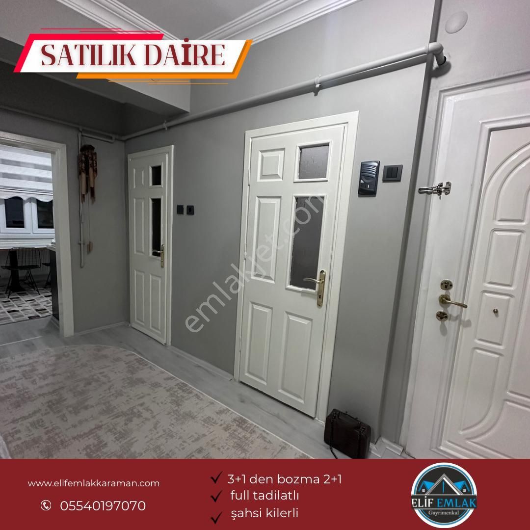 Karaman Merkez Alişahane Satılık Daire Perşembe İçi Full Tadilatlı Satılık Daire