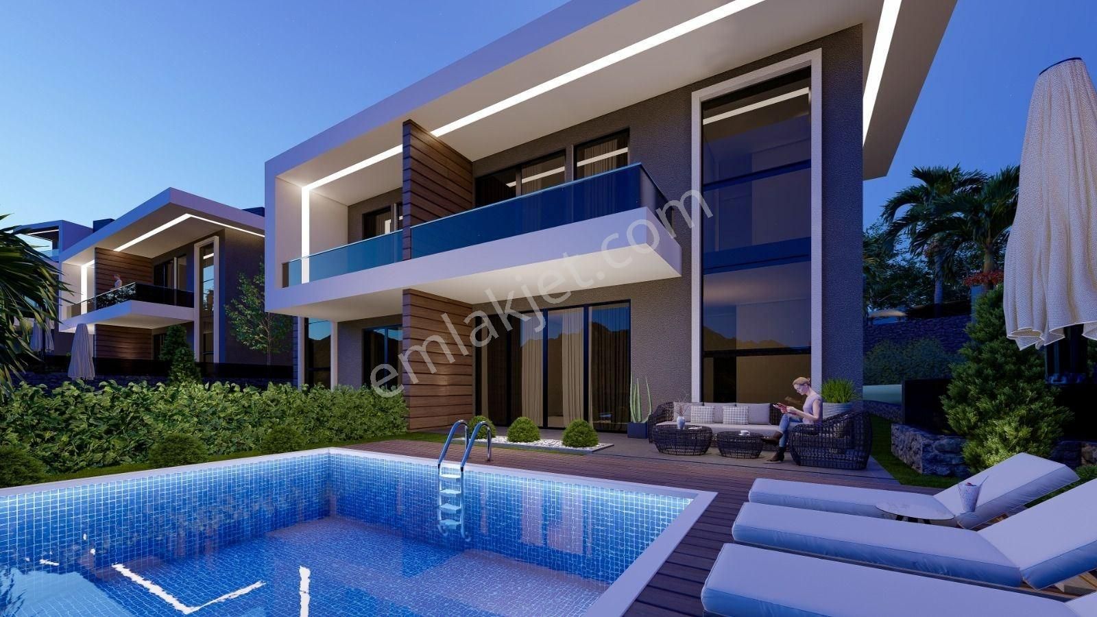 Alanya Bektaş Satılık Villa Forsale 3+1 Luxury Vılla Possıble Turkısh Cıtızenshıp