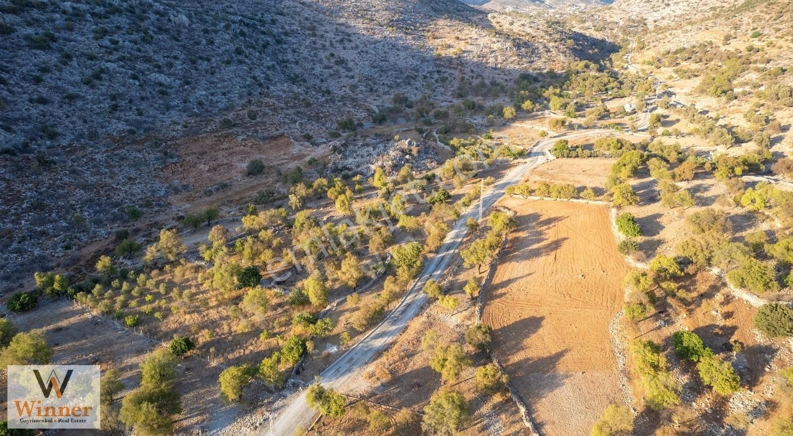 Marmaris Taşlıca Satılık Tarla Winner- Serçe Limanı Yolunda+yola Sıfır+ Avantajlı Fırsat Arazi!