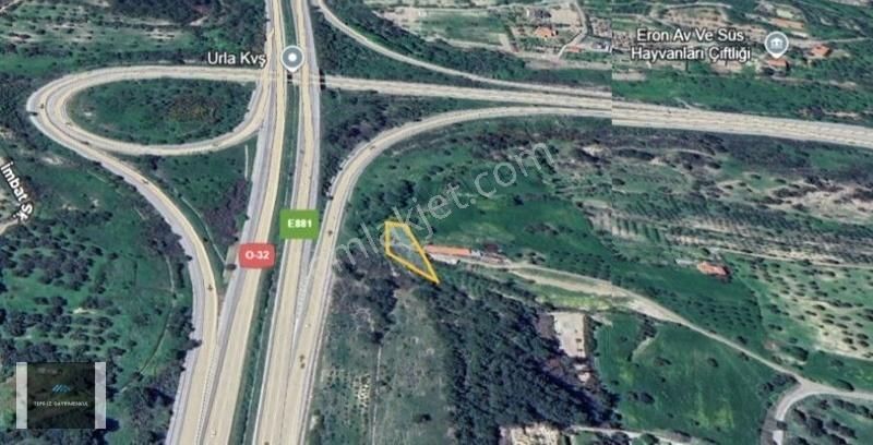 Urla Kekliktepe Çamlar Yeşillikler İçinde 745m2 Tarla - Görsel 2