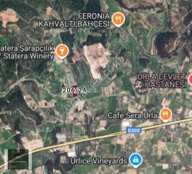 Urla Özbek Devlet Hastanesi Sırası Caddeye Yakın 4.982m2 Tarla - Görsel 2