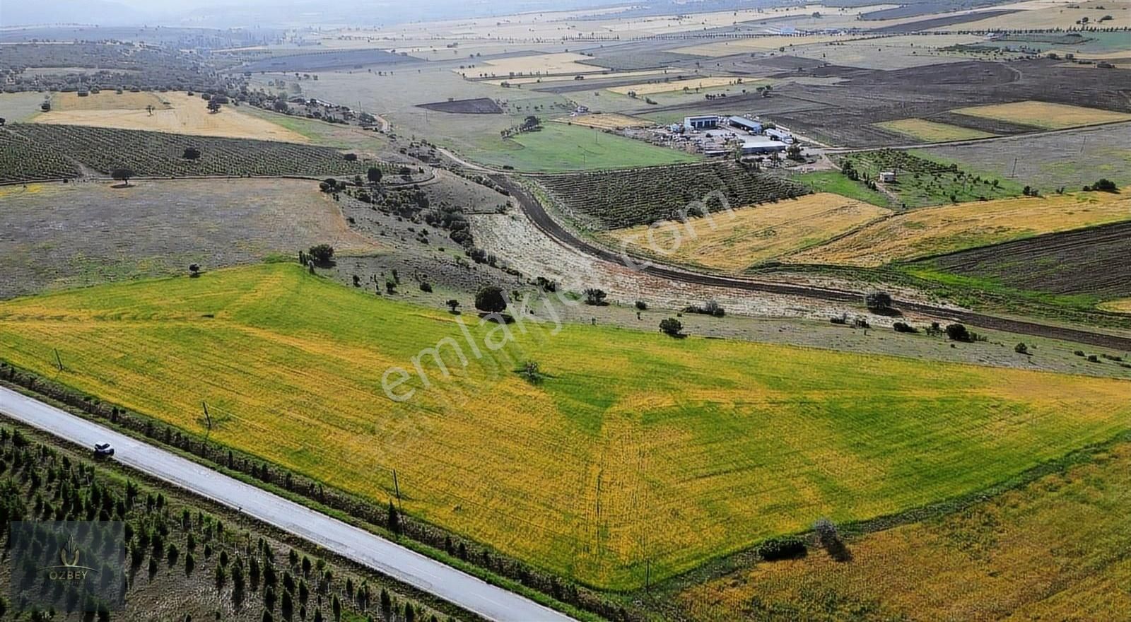 Mihalıççık Camikebir Satılık Tarla Özbey Emlaktan Mihalıççık'ta Asfalt Yol Kenarı 37 Dönüm Tarla