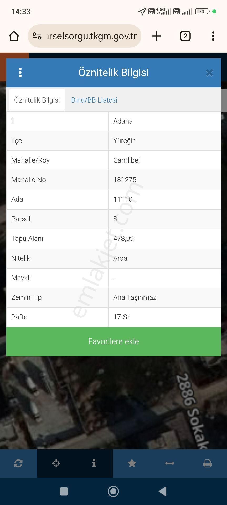 Evin Emlak'tan Çamlıbel Mahallesi'nde Satılık Köşebaşı Arsa - Görsel 2