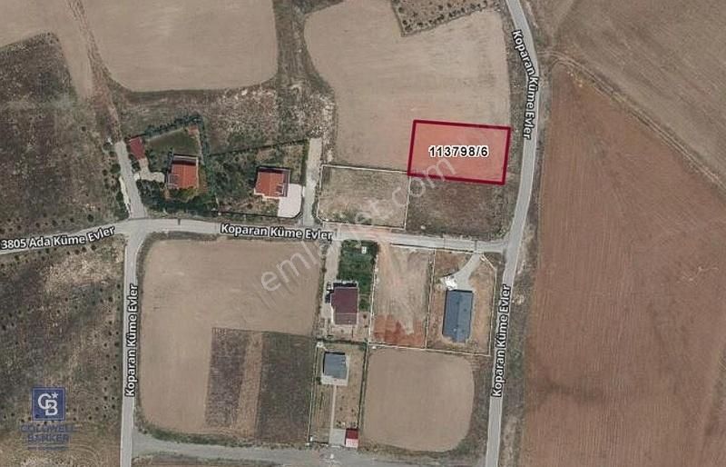 Gölbaşı Koparan Satılık Villa İmarlı Gölbaşı Koparan'da Yola Cephe Satılık Villa İmarlı Arsa