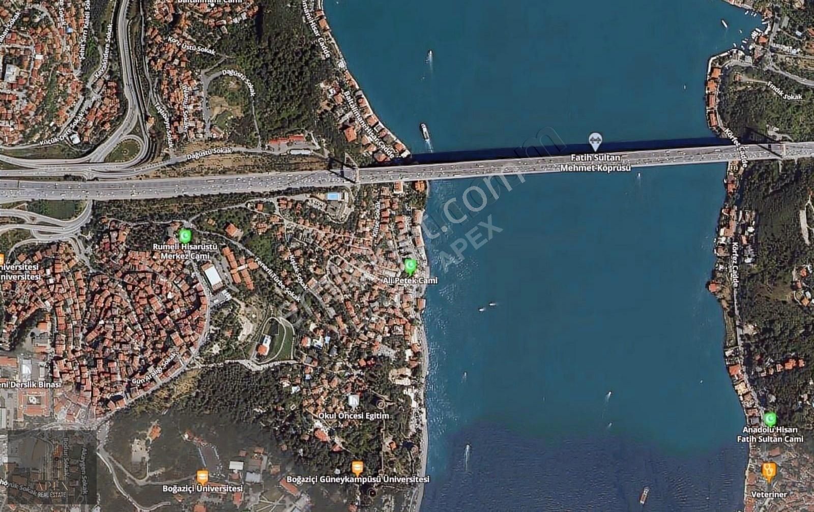 Sarıyer Rumeli Hisarı Satılık Yalı Satılık Yol Yalısı Rumeli Bebek Ortaköy