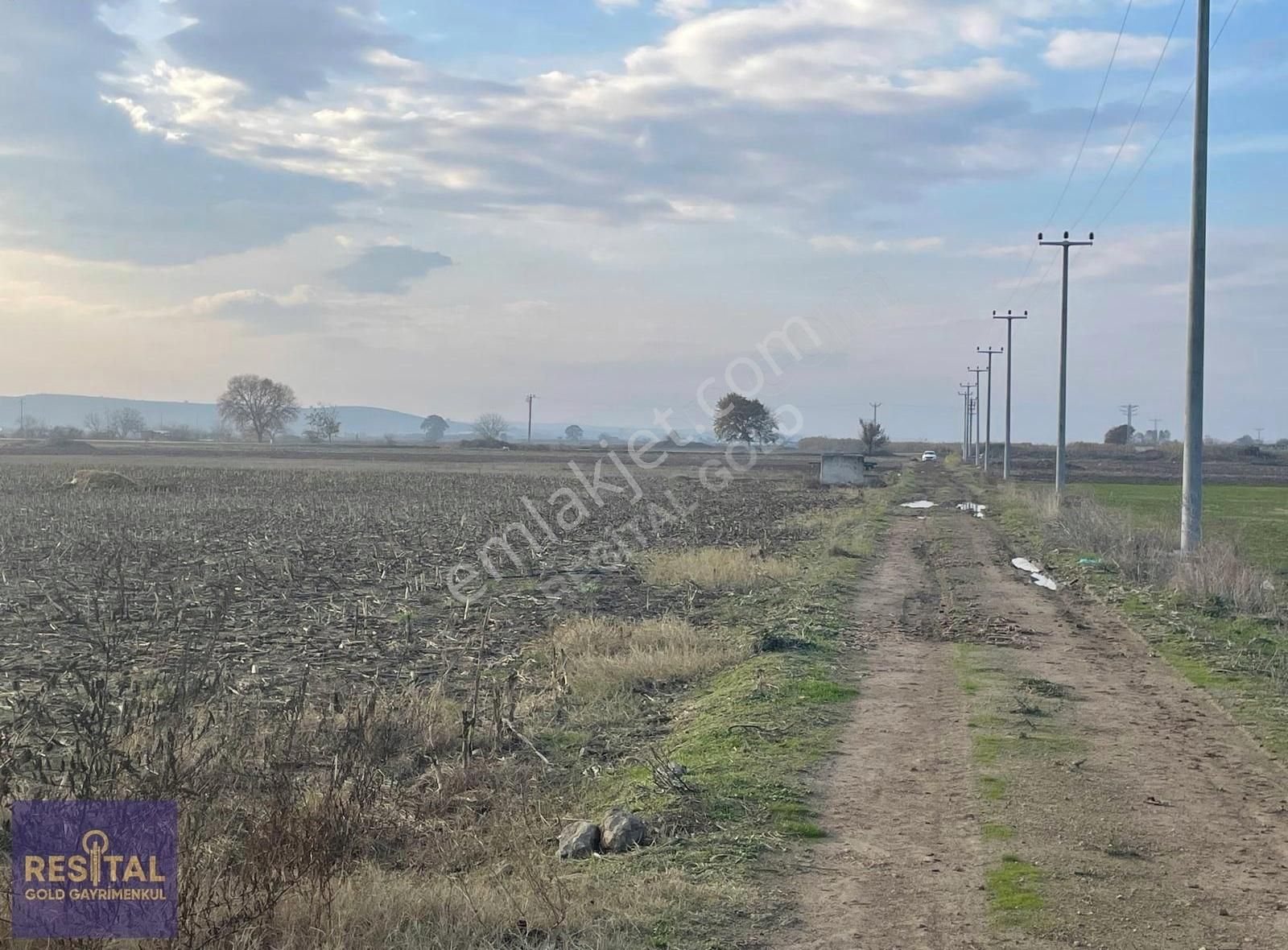 Mustafakemalpaşa Güllüce Satılık Tarla Elektriği Suyu Yolu Olan Köy İmarının Dibi Acil Satılık!!!